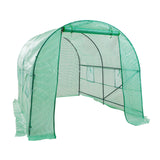 Greenhouse Walk-In Shed 3x2x2M PE Dome Tunnel Polytunnel