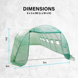 Garden Greenhouse Shed PE Cover Only 600cm Dome Tunnel