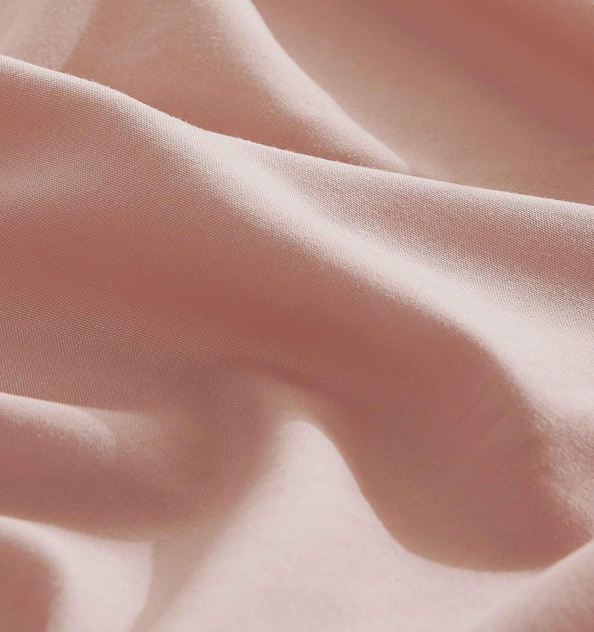 Vintage Washed Microfibre Sheet Set (Pink, Double)