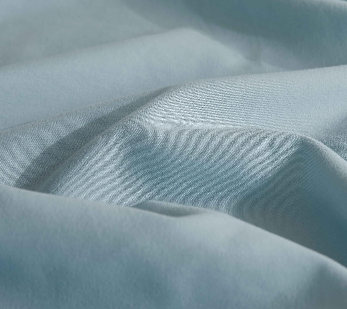 Vintage Washed Microfibre Sheet Set (Blue, King Single)