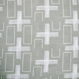 Artex Silver Crosses Quilt Cover Set Queen