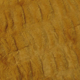 Meadow Soft Faux Fur Throw Rug 127 x 152 cm Mustard