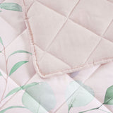 Bianca Sidney Blush Printed Floral Bedspread Set Queen