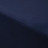 Accessorize 400TC Navy Bamboo Cotton Fitted Sheet 40cm Wall Queen