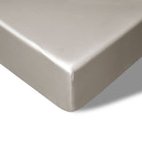 Accessorize 400TC Stone Bamboo Cotton Fitted Sheet 40cm Wall Double