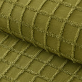 Vintage Design Homewares Parquet Cacti Green Polyester Cotton Quilt Cover Set King