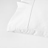 Accessorize 400TC White Bamboo Cotton Sheet Set 40cm Wall Single