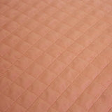 J.Elliot Home Adela Clay Pink Velvet Quilted Coverlet Set Queen/King