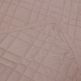 Jane Barrington Morris Blush Ultrasonic Embossed Lightly Quilted Reversible Coverlet Set King