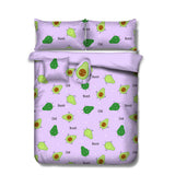 Ramesses Purple Avocado Kids Advventure 5 Pcs Comforter Set Double