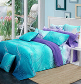 Vitara Queen Size Bed Quilt/Duvet Cover Set