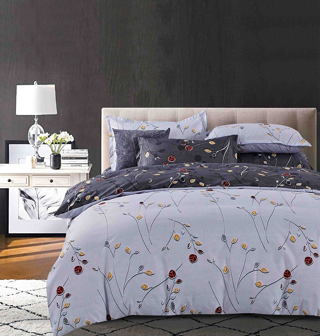Rhine Super King Size Duvet Quilt Cover Set