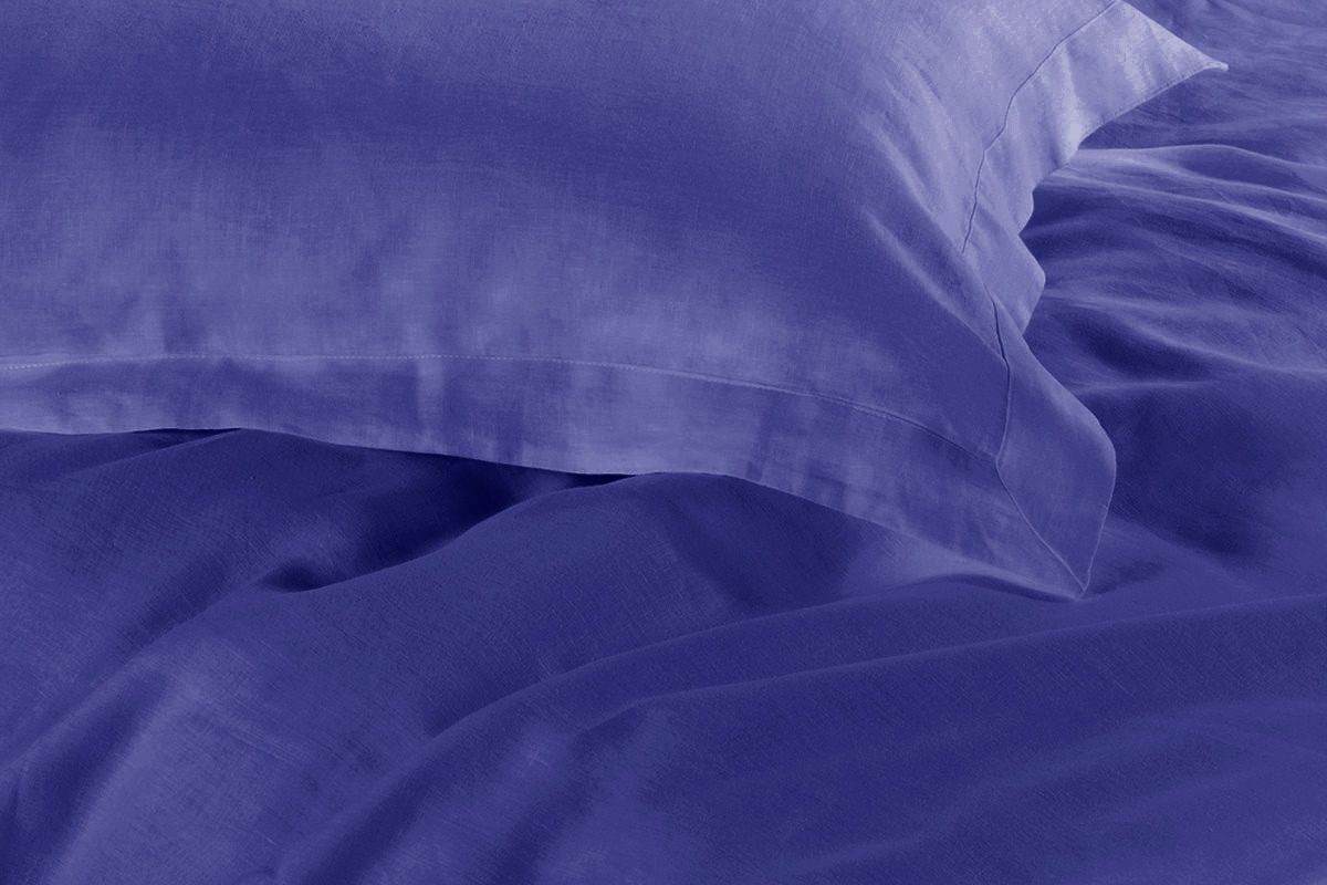 1000TC Tailored Super King Size Royal Blue Duvet Quilt Cover Set