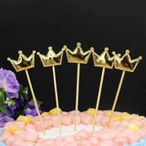 Happy Birthday Acrylic Cake Topper Cake Decoration Golden Silver Party - Red-Heart
