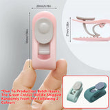 10/20pcs Quilt Retainer Cover Clips Invisible Needle-Free Thumb Buckle Bedding - Pink+Purple-20PCS