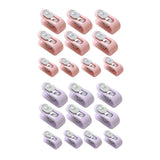 10/20pcs Quilt Retainer Cover Clips Invisible Needle-Free Thumb Buckle Bedding - Pink+Purple-20PCS