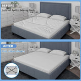 Adjustable Comforter Sheet Buckle Fixer Non-Slip Elastic Clip for Bedding Secure
