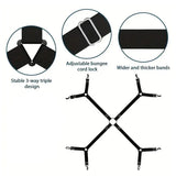 Adjustable Comforter Sheet Buckle Fixer Non-Slip Elastic Clip for Bedding Secure