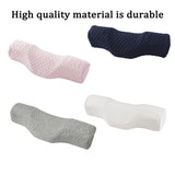 Orthopedic Memory Foam Cervical Neck Pillow for Sleep Support Slow Rebound - Navy