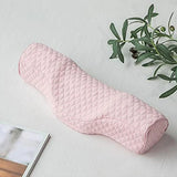 Orthopedic Memory Foam Cervical Neck Pillow for Sleep Support Slow Rebound - Pink