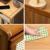 Small Bedroom Nightstand Storage Cabinet Sideboard Cabinet for Home Organization