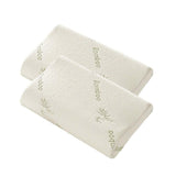 1/2PCS Memory Foam Neck Pillow Wavy Contour Slow Rebound Pillow - 55x35x11cm-1pc