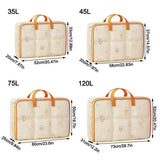 4pcs Large Capacity Quilt Storage Bags for Clothes Luggage Moving Organising Bag