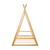 Kids Tent Montessori Toddler Floor Bed Wooden Bedframe