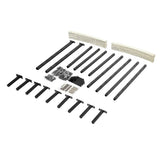 Metal Bed Frame for Queen Mattress – Black Powder-Coated Steel Base