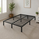 Metal Bed Frame – Heavy-Duty Steel Base for Double Mattress