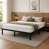 Metal Bed Frame – Heavy-Duty Steel Base for Double Mattress