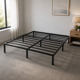 Metal Bed Frame – Heavy-Duty Steel Base for King Mattress