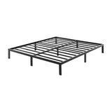 Metal Bed Frame – Heavy-Duty Steel Base for King Mattress