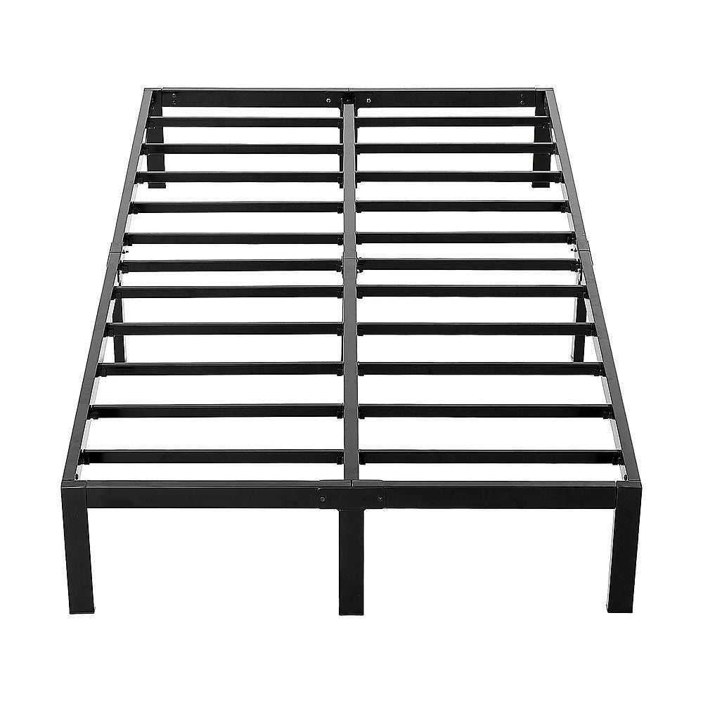 Metal Bed Frame – Heavy-Duty Steel Base for King Single Mattress