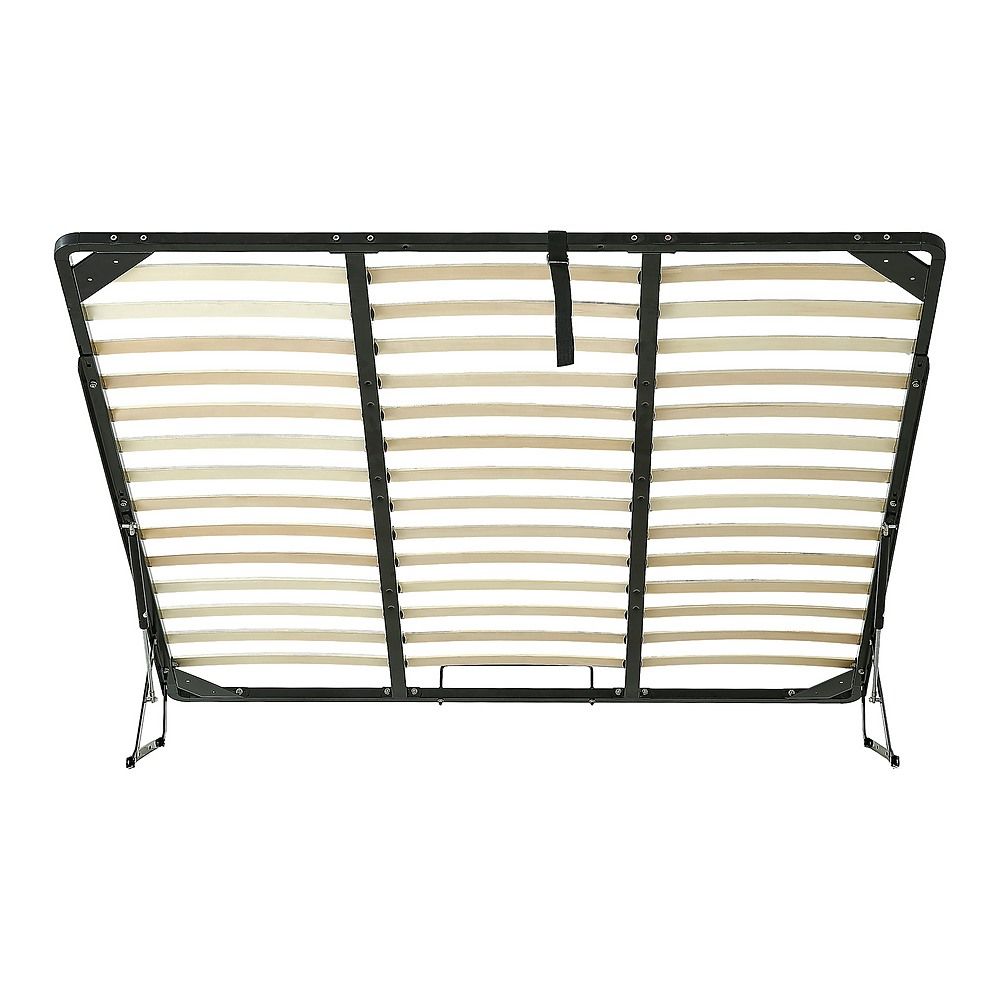 Gas Lift Bed Mechanism – King Bed Frame with Wooden Slats
