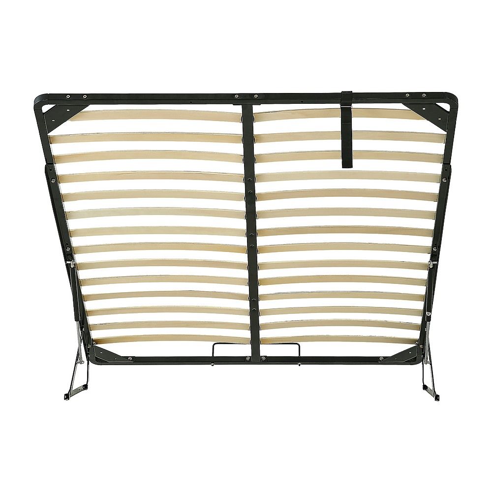 Gas Lift Bed Mechanism – Queen Bed Frame with Wooden Slats