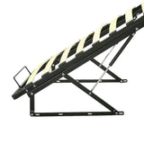 Gas Lift Bed Mechanism – Single Bed Frame with Wooden Slats