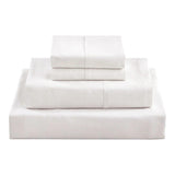 Queen Bed Sheet Set – 1800 Series Microfiber, Deep Pocket, Soft & Breathable, White