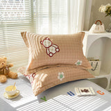 Inspirational Bear 100% Cotton Pillowcase Set (Pack of 2) - Breathable Standard Size 48x74cm Pure Cotton Pillow Covers