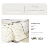 Lightweight Reversible Summer Quilt - Soft, Breathable & Machine Washable Comforter(150x200cm Bichon Frise)