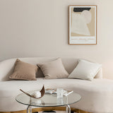 Mint chocolate Nordic Herringbone Chenille Pillowcases 2 Pack 45x45cm for Sofa and Bed Soft Decorative Cushion Covers No Inserts Included Local Standard Fit Home Styling