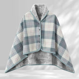 Blue and Pink 100*140cm Japanese-Style shawl blanket Ultra-Soft Blanket - Thick Polyester Throw for Sofa, Bed, Office,  Cozy Nap Blanket for Winter & All Seasons