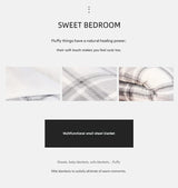 Colorful 80*130cm Japanese-Style shawl blanket Ultra-Soft Blanket - Thick Polyester Throw for Sofa, Bed, Office,  Cozy Nap Blanket for Winter & All Seasons
