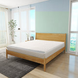 6cm Memory Foam Mattress Topper with Bamboo Cover - King