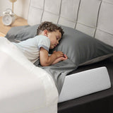 Toddlers Bed Bumper, 56-inch Non-Slip Bed Rail Bumper, High-Rebound Foam Bedrail Guard for Toddlers with Machine-Washable Cover for Twin, Full, Queen & King Beds, Lightweight and Travel-Friendly
