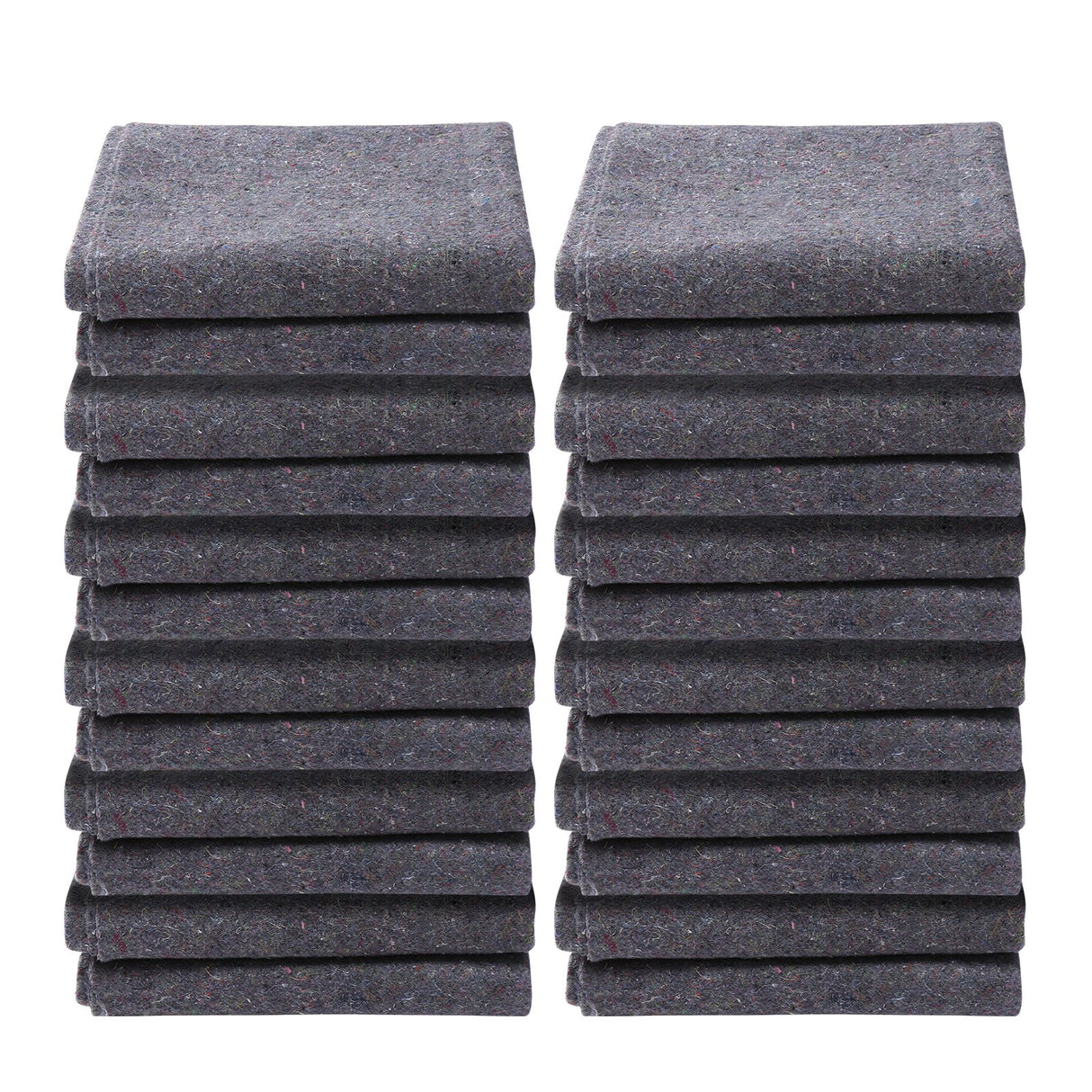 Moving Blankets, 1829 x 1372 mm, 12 kg/dz Weight, 12 Pack, Professional Recycled Cotton Packing Blanket, Large Heavy Duty Shipping Mover Pads Perfect for Protecting Furniture, Floors, Appliances