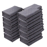 Moving Blankets, 1829 x 1372 mm, 12 kg/dz Weight, 12 Pack, Professional Recycled Cotton Packing Blanket, Large Heavy Duty Shipping Mover Pads Perfect for Protecting Furniture, Floors, Appliances