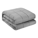 Weighted Blanket, 11 kg, 1524 x 2032 mm Queen Size, Cooling Breathable Heavy Blanket with Glass Beads, All-Season Use, Suitable for 113-140 kg Adults, Anxiety Stress Relief, Improve Sleep, Grey