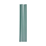 Bottom Locking Privacy Slats, Double-Wall Vertical Bottom-Locking Slats with Wings for Chain-Link Fence, High-Density HDPE Chain Link Slats Ideally Fit 1.2 m High Fence for Garden Farm(Green)