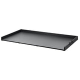 Washer Dryer Countertop, 54" x 27" Wooden Washer and Dryer Countertop, Water-Resistant Laundry Machine Topper Cover with Anti-Slip Pads, for Laundry Room Organization and Storage, Black